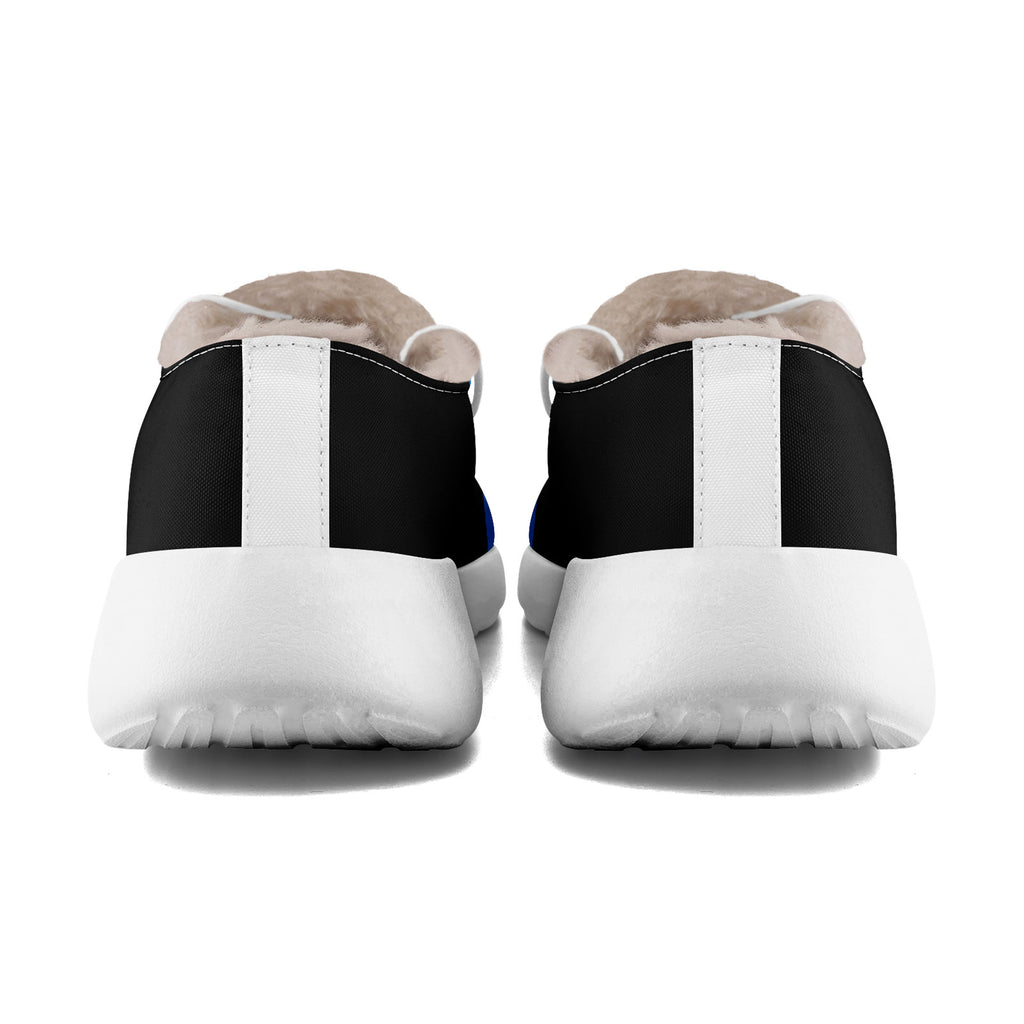 Custom Black Blue Carolina Shoes Personalized Sneaker FN042-D020279-5