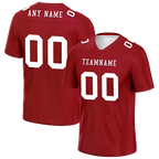 Custom Red Classic Style Personalized Authentic Football Jersey FBJ02-bd0a700a
