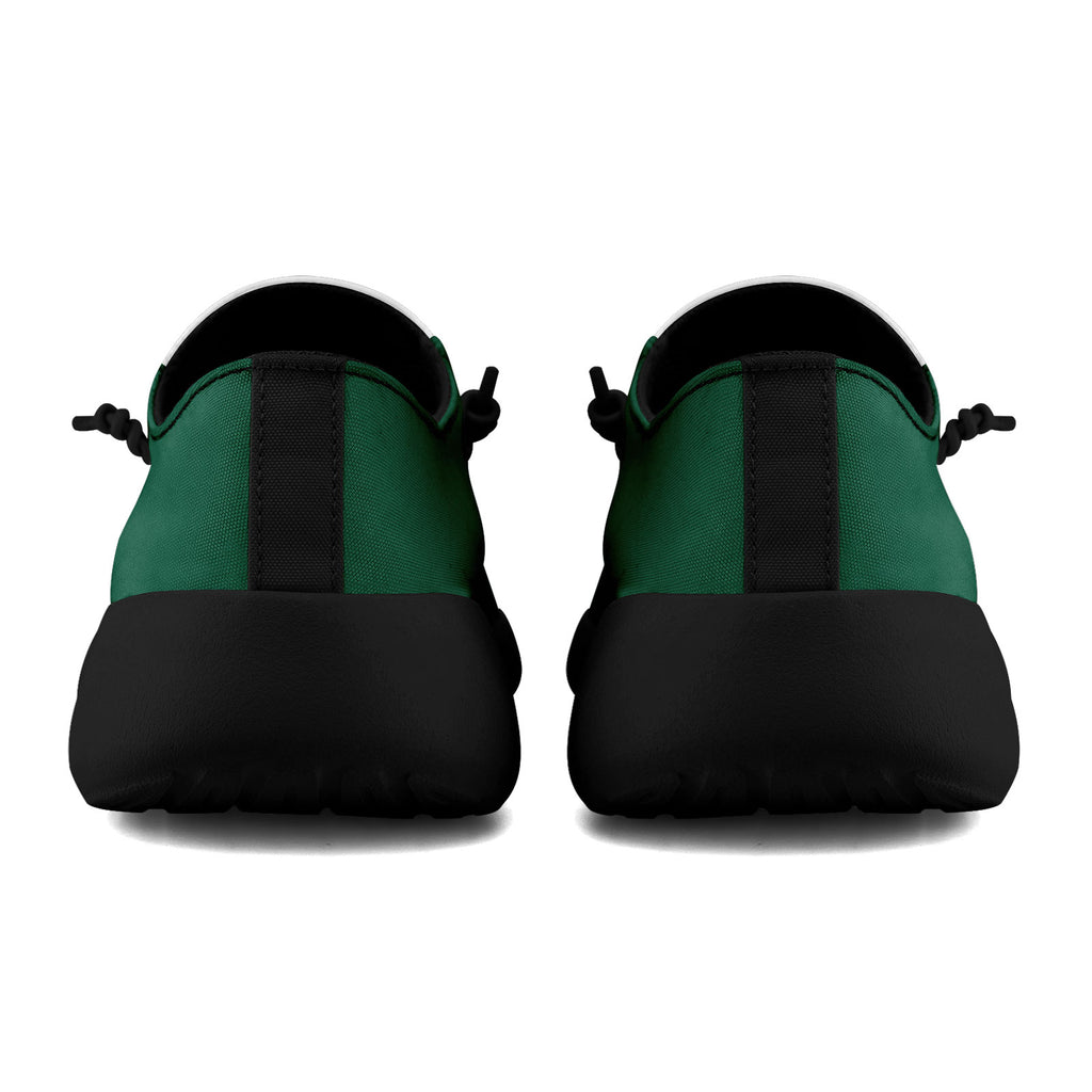 Custom Green White New York Jacket and Sports Shoes Combo Offer Personalized Combo ZH-D020294-28