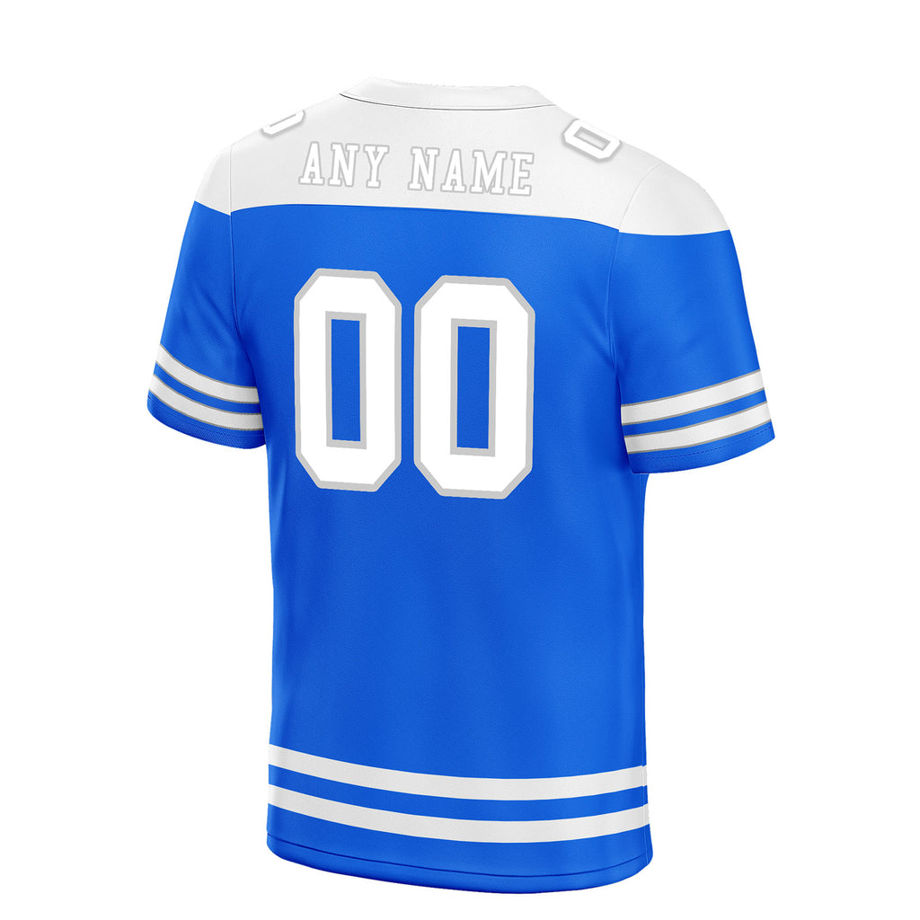 Custom Detroit Personalized Authentic Football Jersey FBJ02-E0607-24
