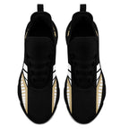 Custom Black Yellow New Orleans Maxsoul Shoes Personalized Sneaker FN003-D020325-19