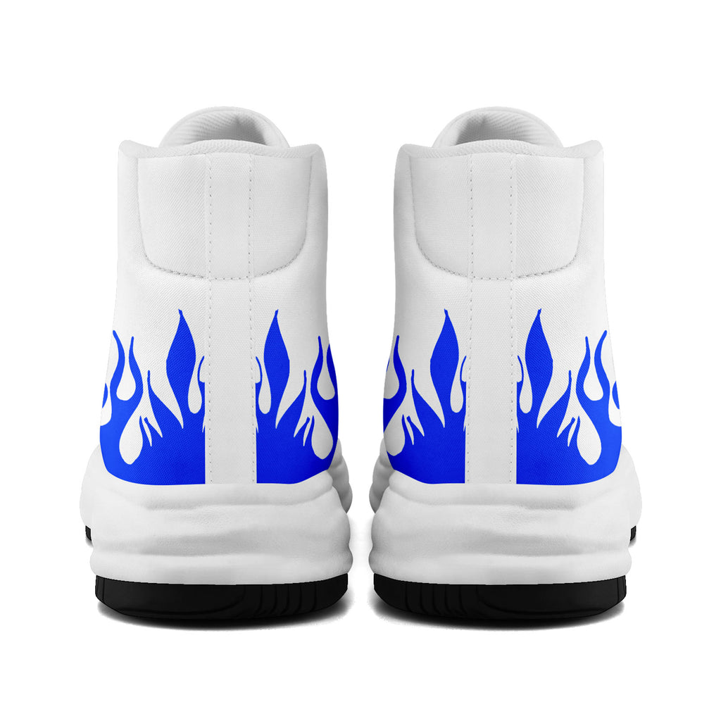 Custom White Blue Indianapolis Football Jersey and Firesoul Sports Shoes Combo Offer Personalized Combo ZH-D020273-14