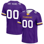 Custom Purple Classic Style Personalized Authentic Football Jersey FBJ02-bd0a7009