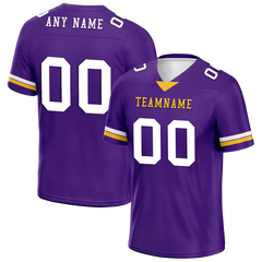 Custom Purple Classic Style Personalized Authentic Football Jersey FBJ02-bd0a7009