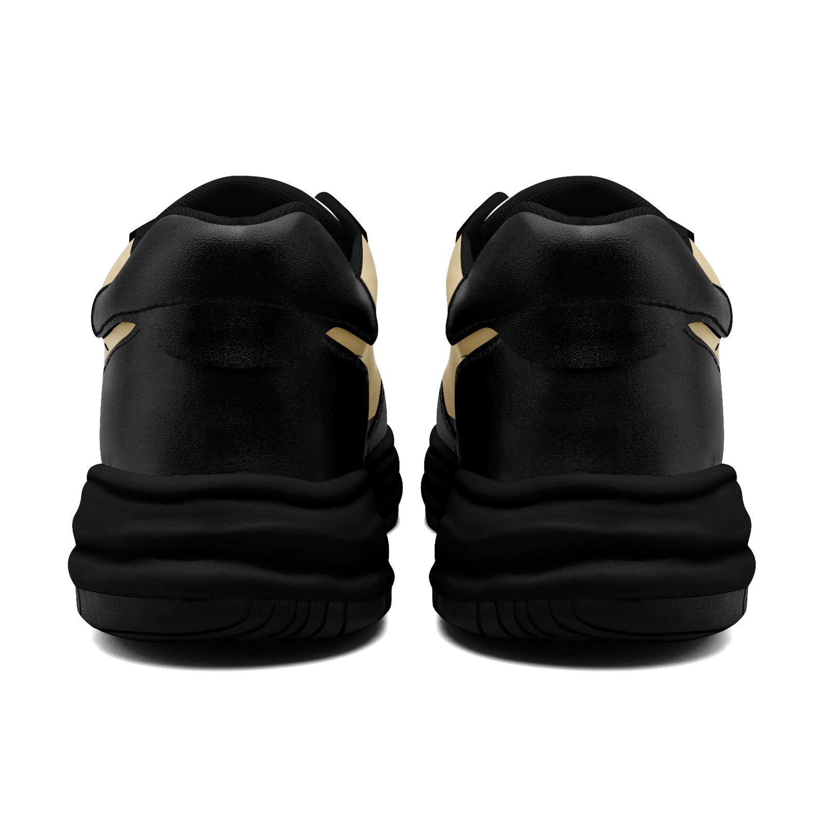 Custom Black Gold New Orleans Shoes Personalized Sneaker FN032-D020389-19