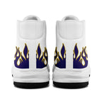 Custom White Purple Baltimore Football Jersey and Firesoul Sports Shoes Combo Offer Personalized Combo ZH-D020273-2