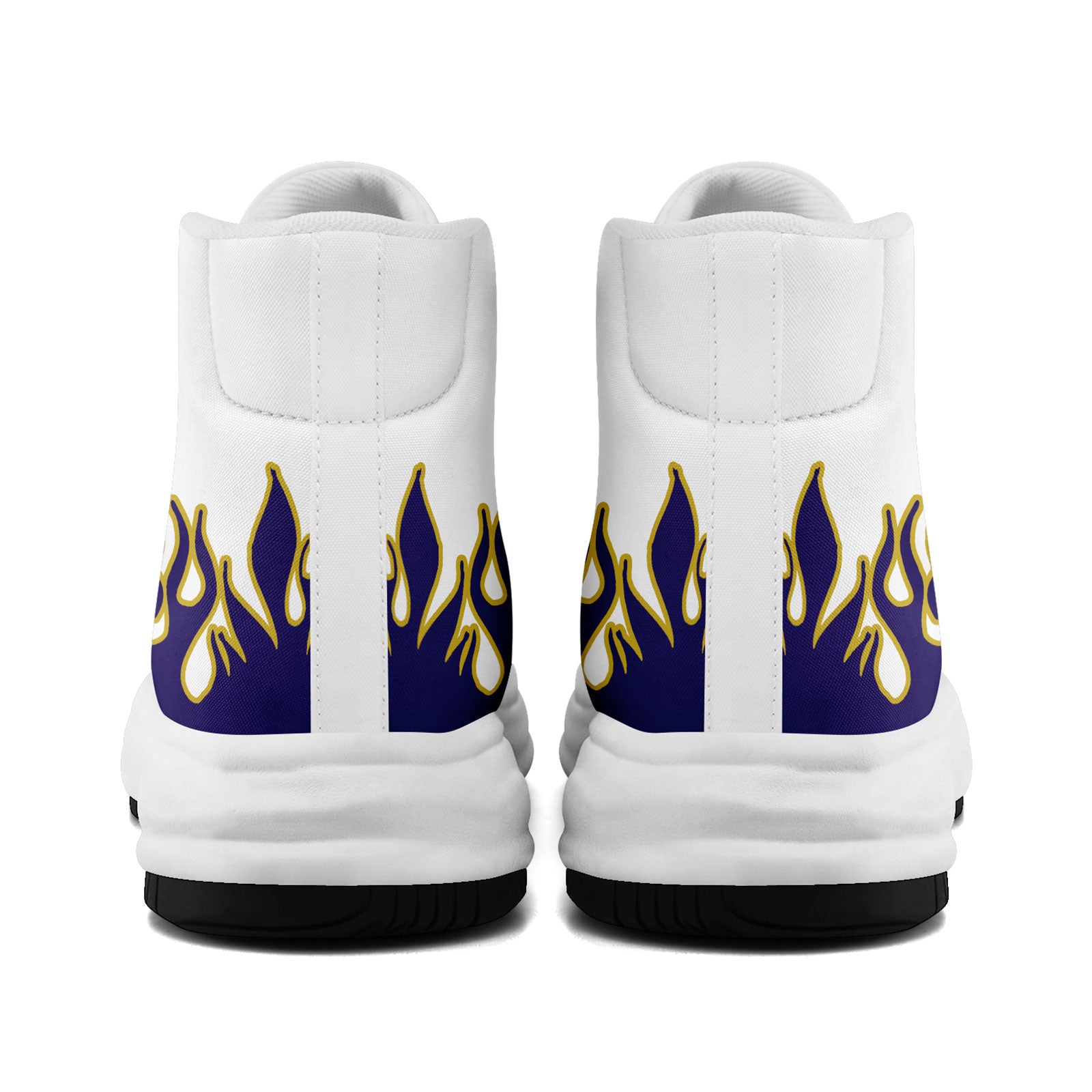 Custom White Purple Baltimore Football Jersey and Firesoul Sports Shoes Combo Offer Personalized Combo ZH-D020273-2