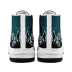 Custom Green Black Philadelphia Football Jersey and Firesoul Sports Shoes Combo Offer Personalized Combo ZH-D020273-23