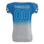 Custom Blue Gray Fade Fashion Detroit High-Performance American Football Jersey FBJ06-D020252-11