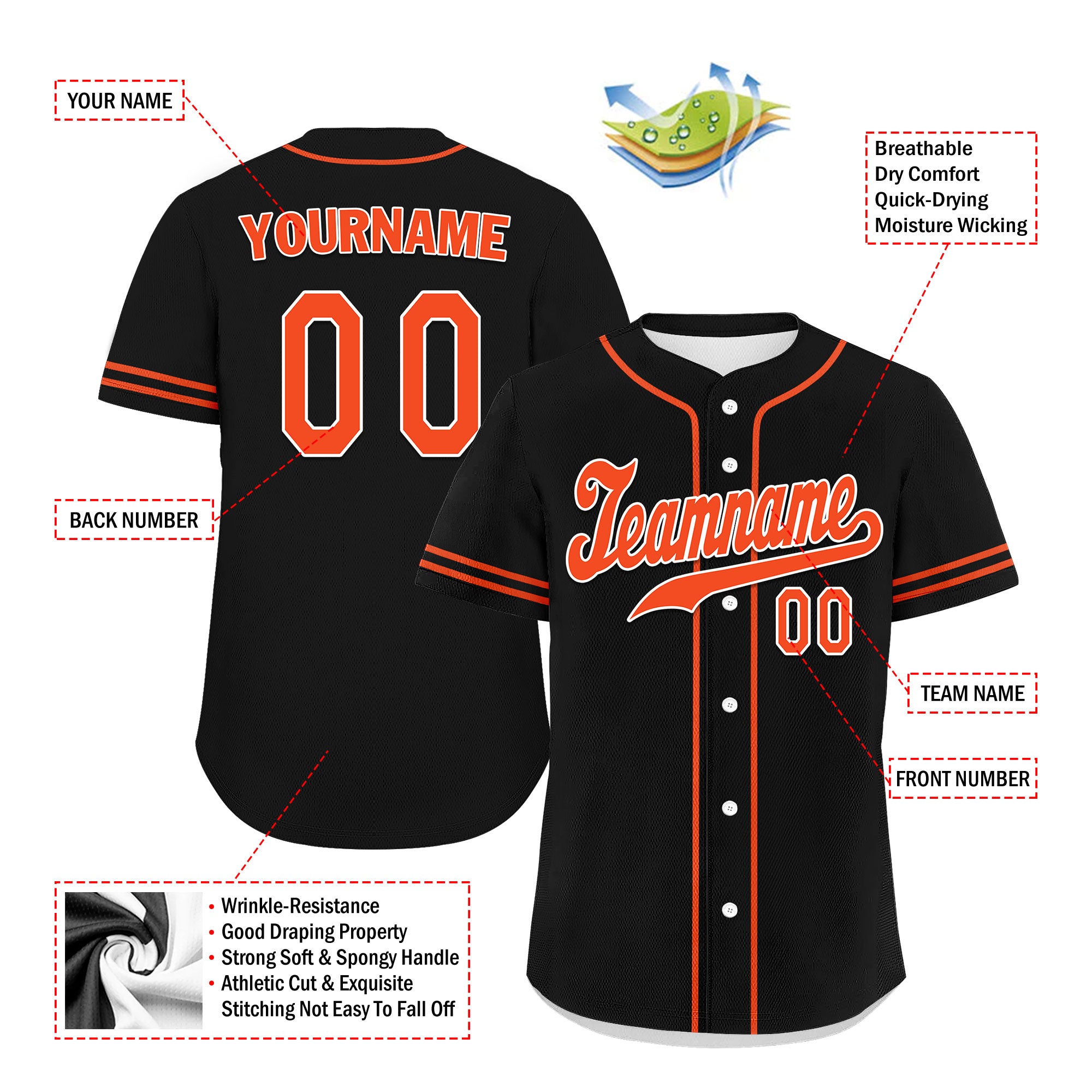 Custom Jersey and Hat Personalized Combo ZH-bd0b00ec-b9