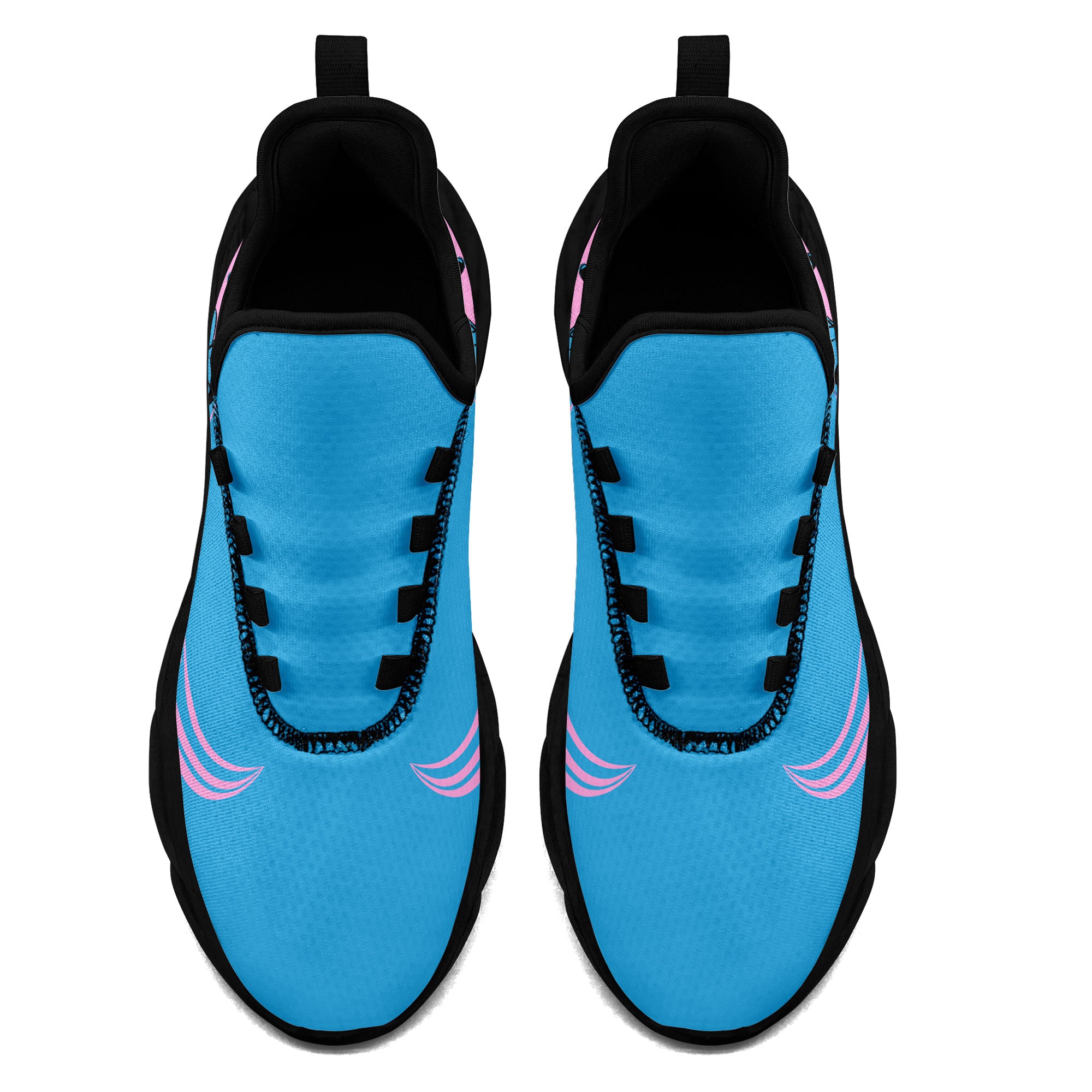 Custom Blue Jersey MaxSoul Shoes and Hat Combo Offer Personalized ZH-bd0b00e0-cd