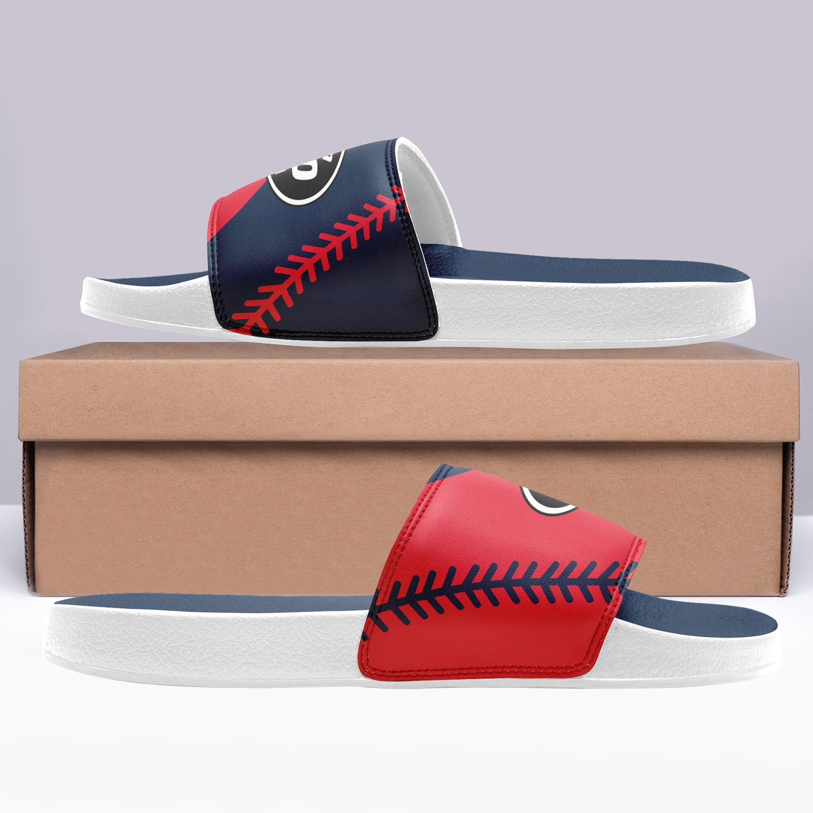 Custom Personalized Slide Sandal Shoes Personalized Sneaker FN055-E023029-18
