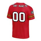 Custom Red Tampa Personalized Authentic Football Jersey FBJ02-D020256-15