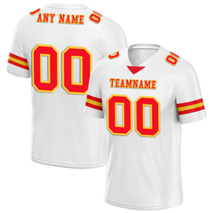 Custom White Classic Style Personalized Authentic Football Jersey FBJ02-bd0a70bd