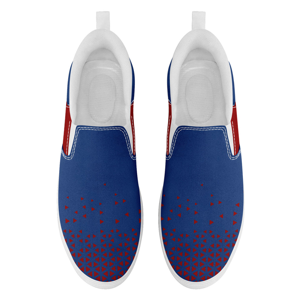 Custom Canvas Sneakers Personalized Slip On Shoes FN071-E023042-3