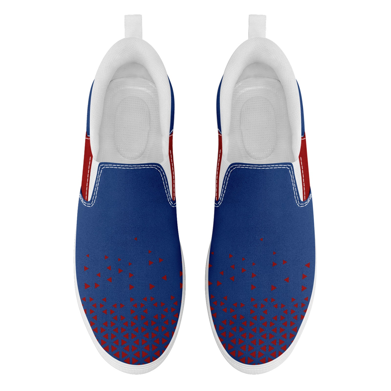 Custom Canvas Sneakers Personalized Slip On Shoes FN071-E023042-3