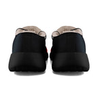 Custom Black White Houston Shoes Personalized Sneaker FN042-D020279-12
