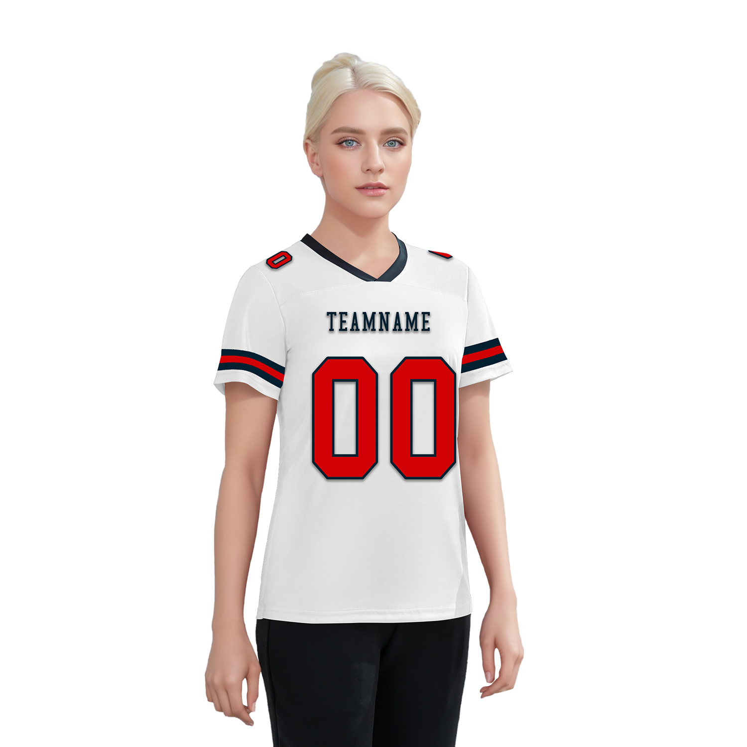 Custom White Classic Style Personalized Authentic Football Jersey FBJ02-bd0a70b7
