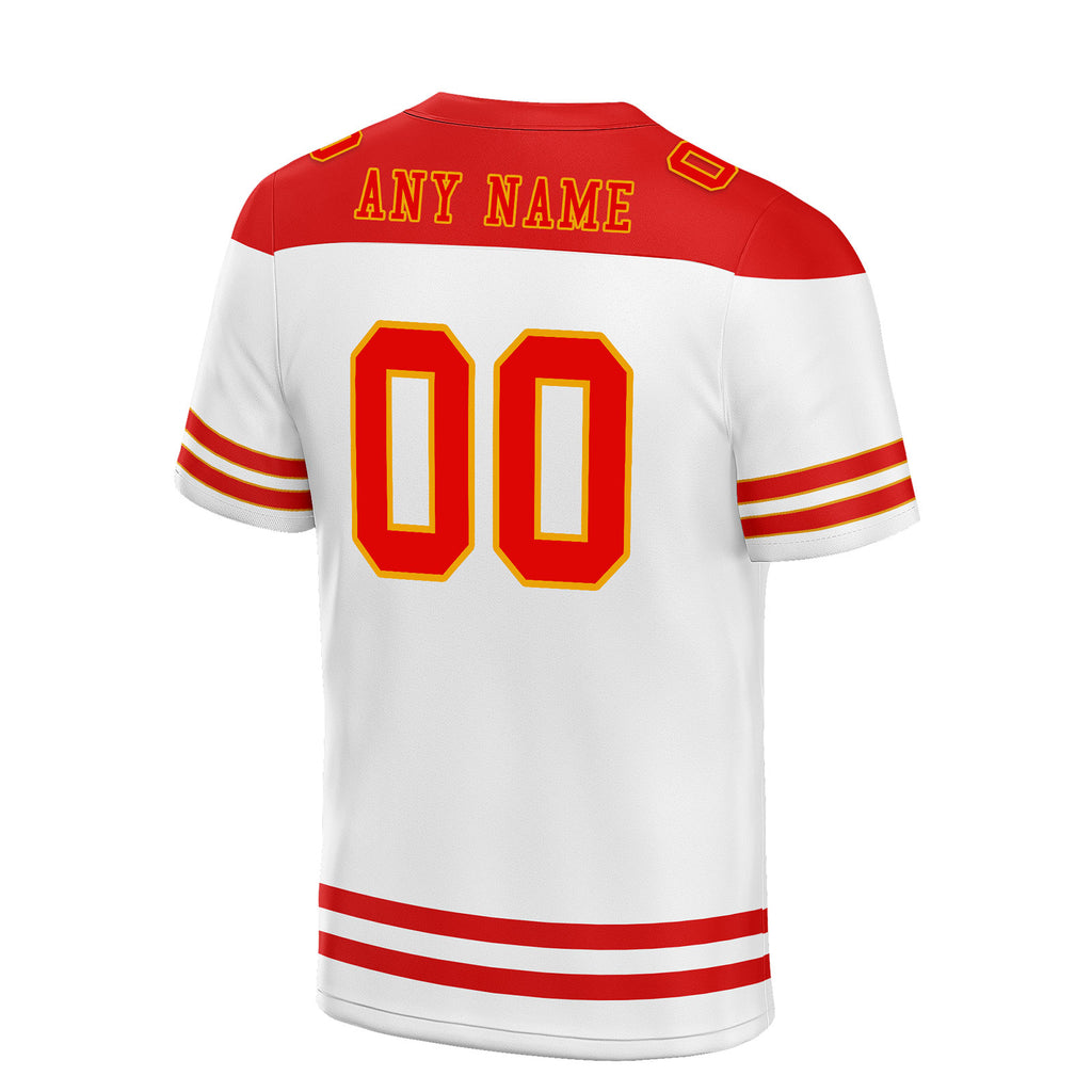 Custom Kansas City Personalized Authentic Football Jersey FBJ02-E0607-16