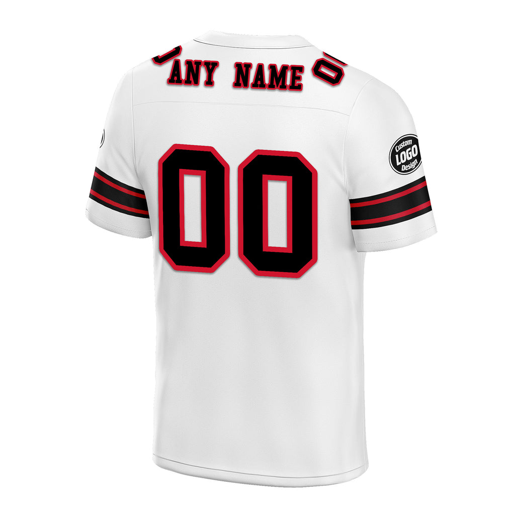 Custom White Houston Personalized Authentic Football Jersey FBJ02-D020256-27