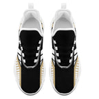 Custom Black Yellow New Orleans Maxsoul Shoes Personalized Sneaker FN003-D020325-19