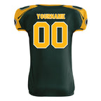 Custom Green Yellow Wisconsin High-Performance American Football Jersey FBJ06-D023001-13