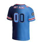 Custom Deep Blue Light Blue Tennessee Personalized Authentic Football Jersey FBJ02-D028017-32