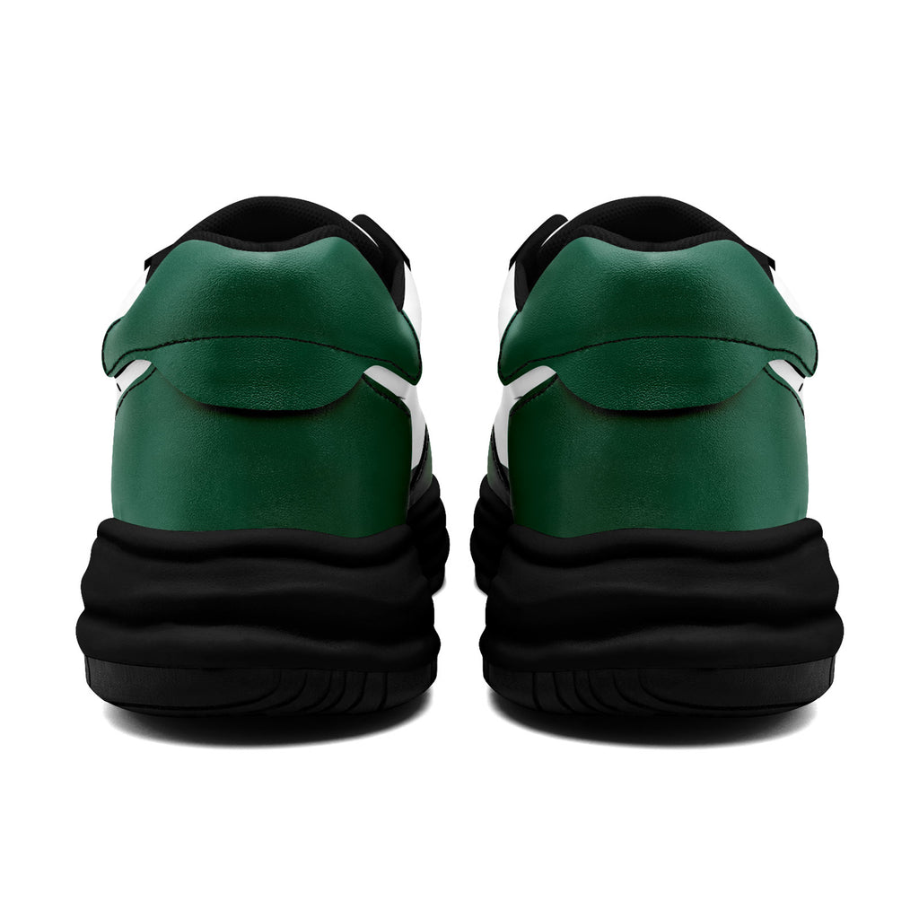Custom Green White New York Shoes Personalized Sneaker FN032-D020389-28