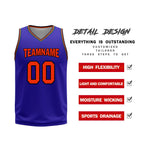 Custom Purple Green Orange Phoenix City Edition Personalized Reversible Basketball Set Sports Basketball Jersey BBJ01R-D0610-24