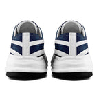 Custom Blue White Texas Football Jersey and Sports Shoes Combo Offer Personalized Combo ZH-D023031-9