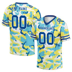 Custom Camo Personalized Authentic Football Jersey FBJ02-D06118