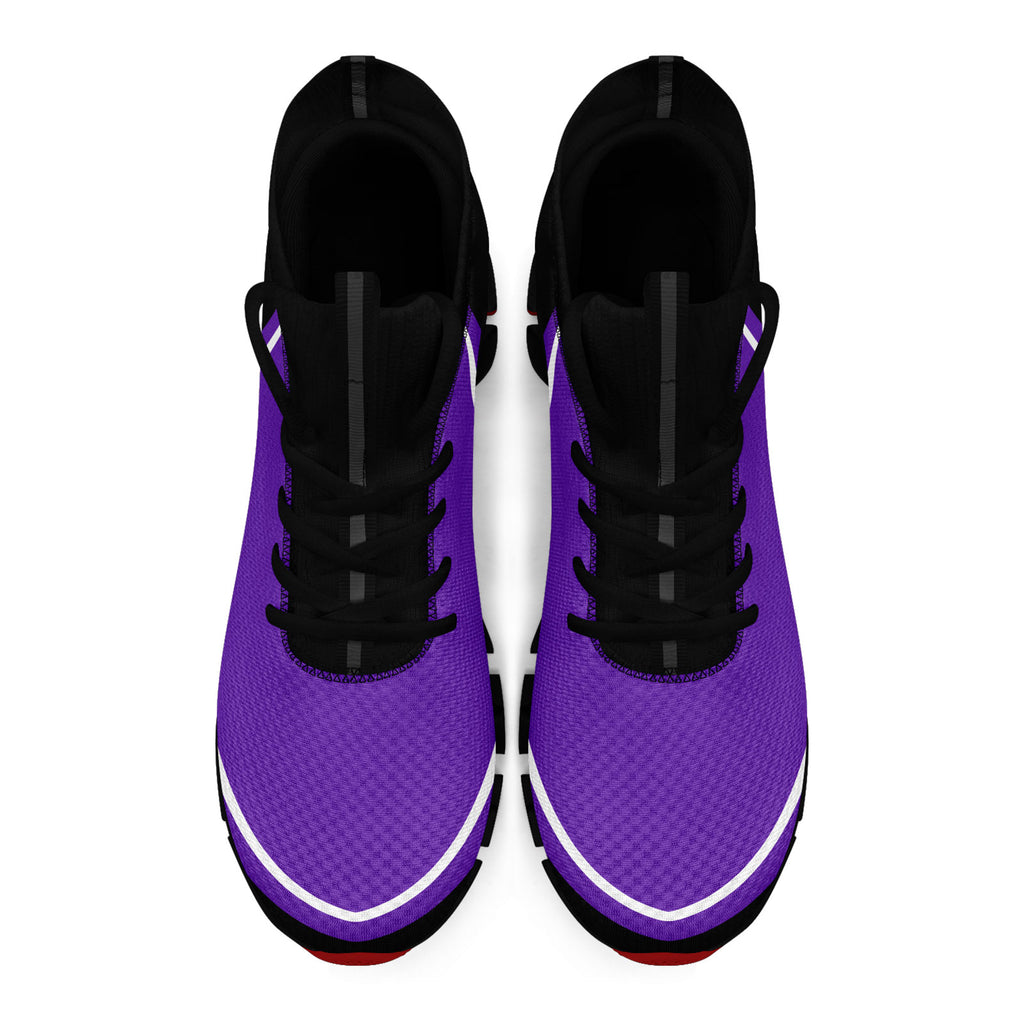 Custom Purple Black Maxsoul Shoes Personalized Sneaker FN030XD-D020388-15