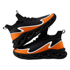 Custom Dark Gray Orange Maxsoul Shoes Personalized Sneaker FN030A-E020011-6