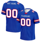 Custom Blue Classic Style Personalized Authentic Football Jersey FBJ02-bd0a70ca