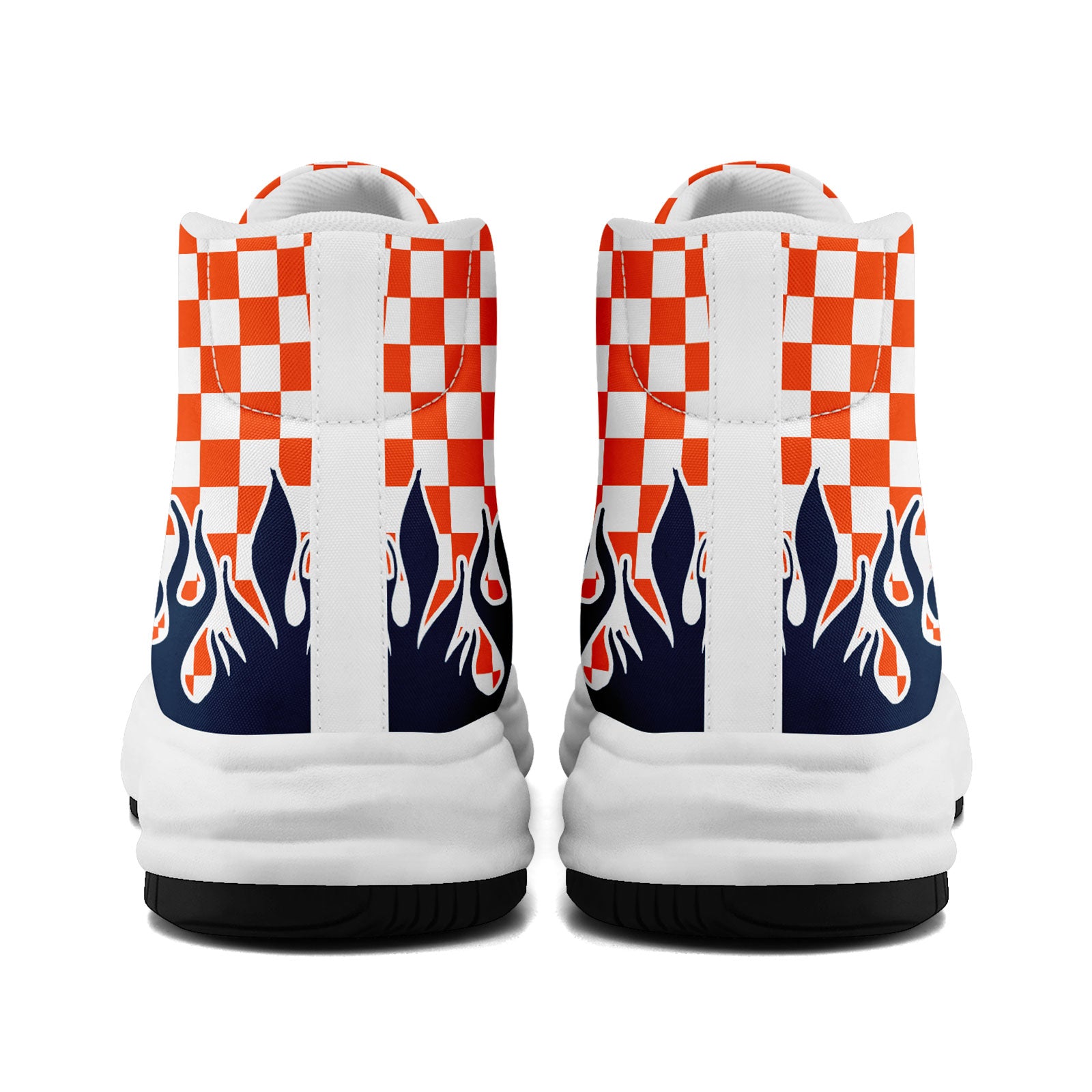 Custom Orange Blue Denver Football Jersey and Firesoul Sports Shoes Combo Offer Personalized Combo ZH-D020273-10