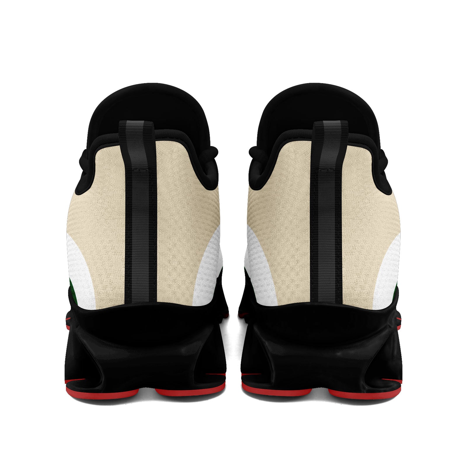 Custom Green Cream Maxsoul Shoes Personalized Sneaker FN003XD-D020391-14