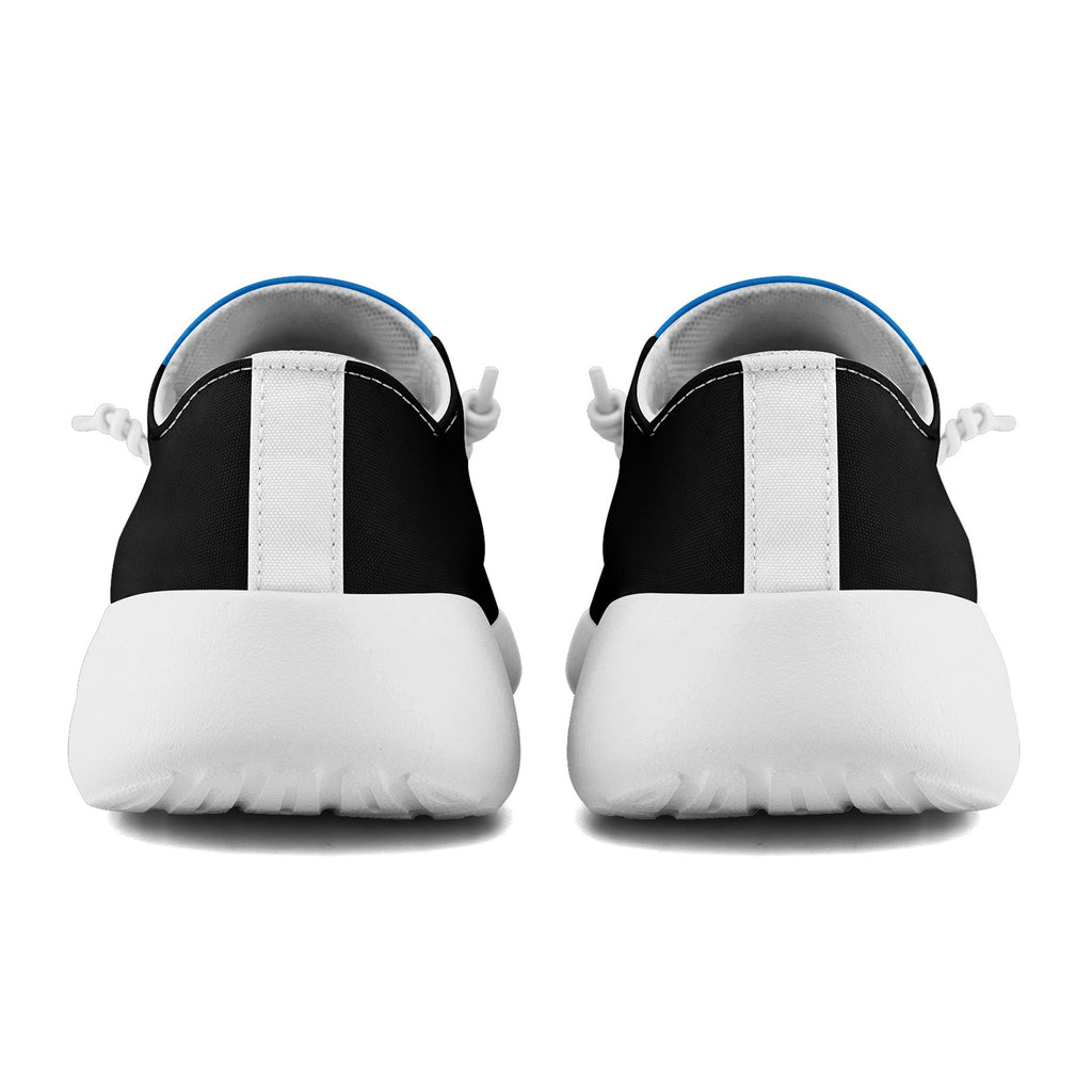 Custom Black Blue Carolina Jacket and Sports Shoes Combo Offer Personalized Combo ZH-D020294-5