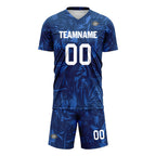 Custom Blue Soccer Sets Jersey Personalized SCJ101-D28012