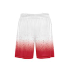 Custom White Red Fade Fashion Sports Uniform Basketball Jersey BBJ01-D020102-8