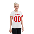 Custom White Classic Style Personalized Authentic Football Jersey FBJ02-bd0a70ac