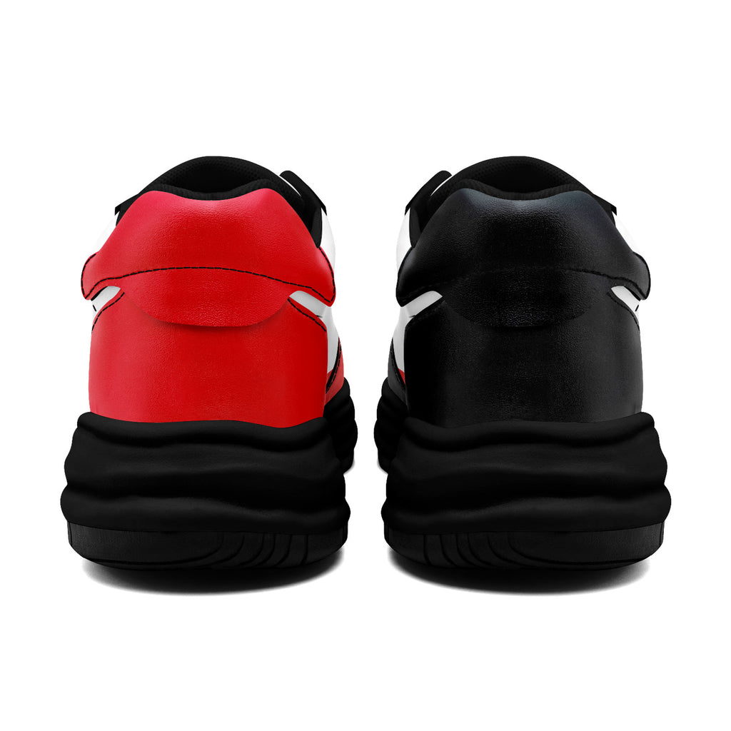 Custom Red Blue Houston Shoes Personalized Sneaker FN032-D020389-12