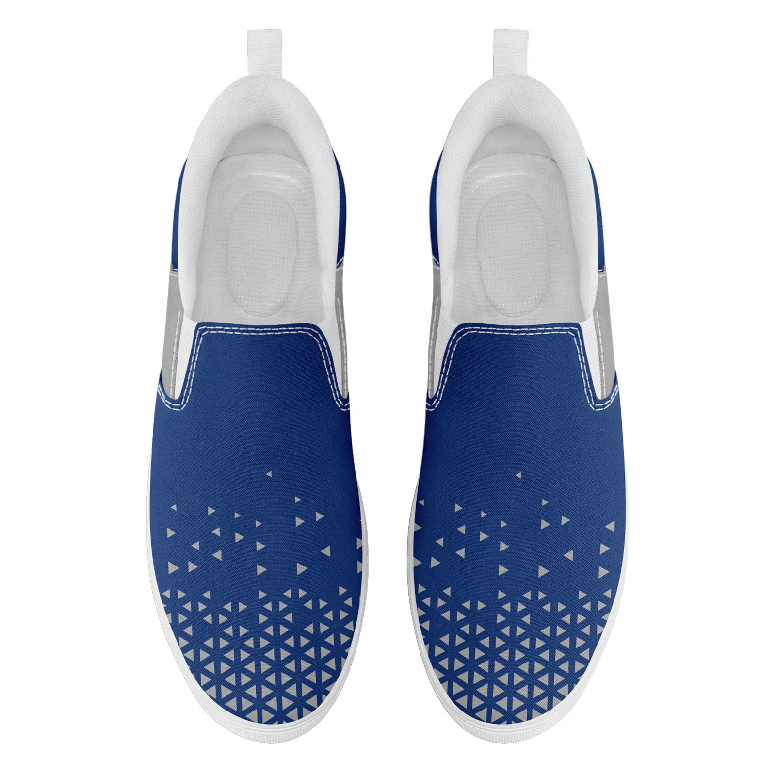 Custom Canvas Sneakers Personalized Slip On Shoes FN071-E023042-4