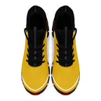 Custom Brown Yellow Maxsoul Shoes Personalized Sneaker FN030XD-D020388-14