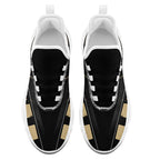 Custom Black Yellow New Orleans MaxSoul Shoes and Hat Combo Offer Personalized Combo ZH-D020264-19