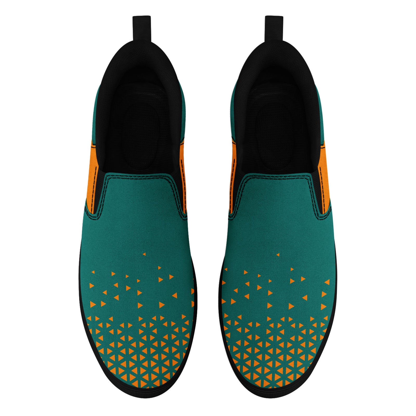 Custom Canvas Sneakers Personalized Slip On Shoes FN071-E023042-6