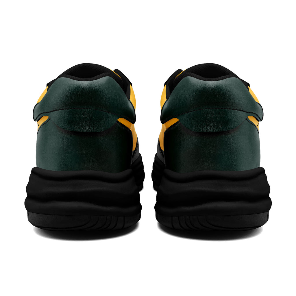 Custom Green Yellow Green Bay Shoes Personalized Sneaker FN032-D020389-13