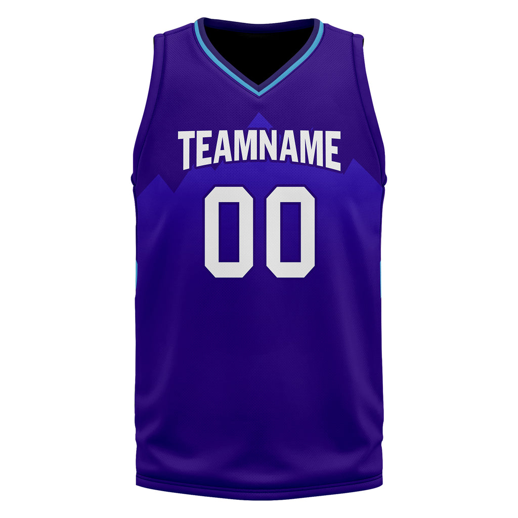 Custom Purple City Edition Personalized Sports Uniform Authentic Basketball Jersey BBJ01-D06101-29