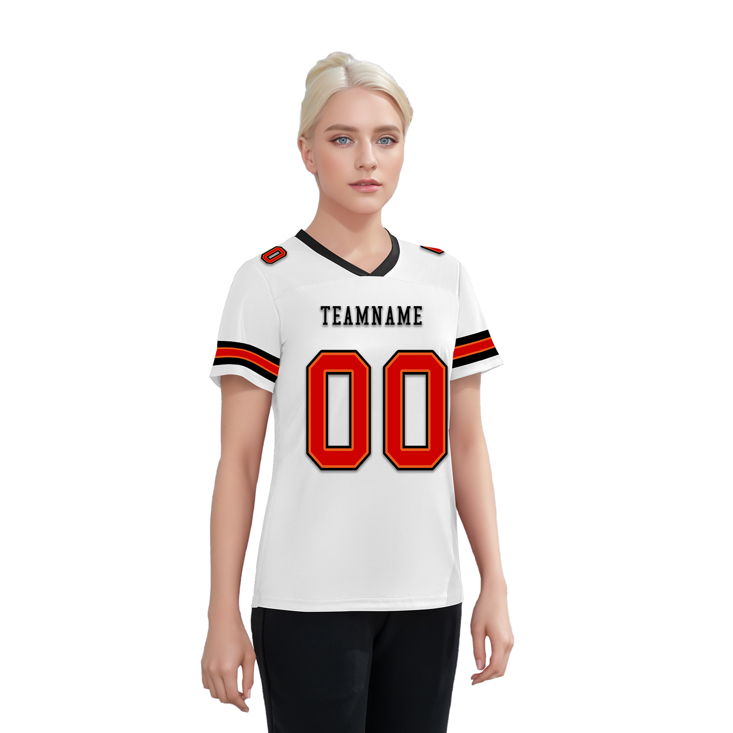 Custom White Classic Style Personalized Authentic Football Jersey FBJ02-bd0a70ae
