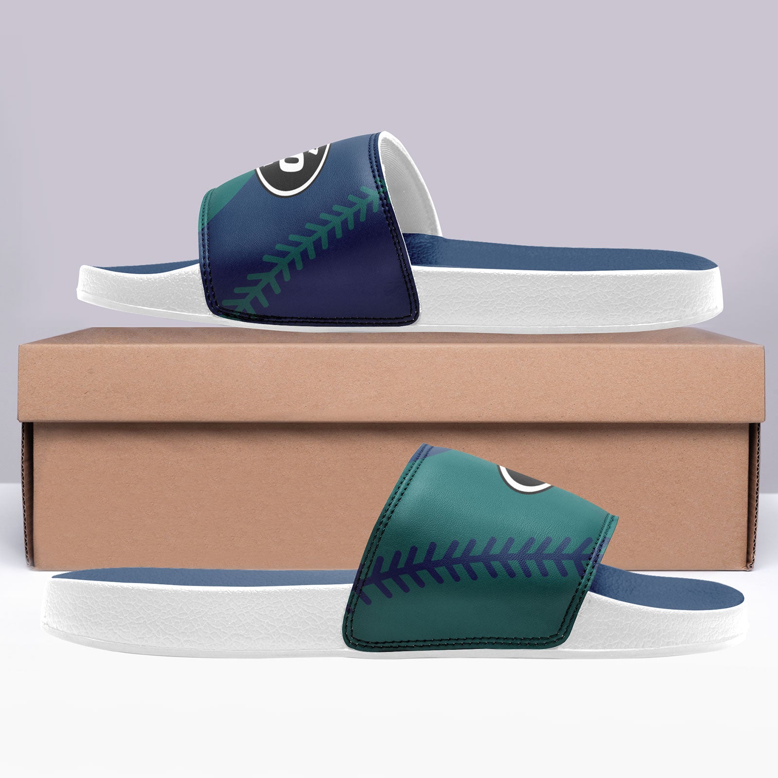 Custom Personalized Slide Sandal Shoes Personalized Sneaker FN055-E023029-25