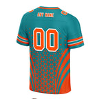 Custom Blue White Florida Football Jersey and Sports Shoes Combo Offer Personalized Combo ZH-D023031-24